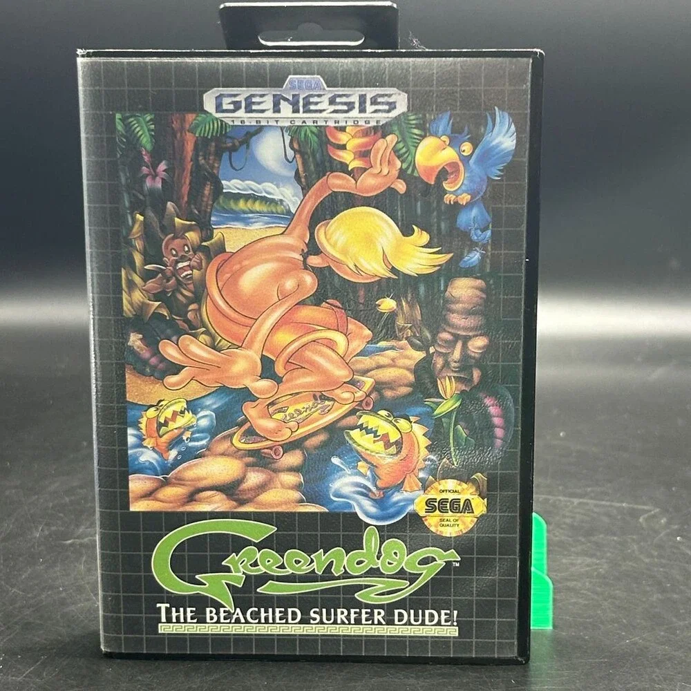 Greendog: The Beached Surfer Dude! GEN (Sega Genesis, 1992) No Manual